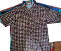 เสื้อเชิ้ตแขนสั้นลายช้างผ้าไหมไทย – คัดสรรด้วยมือจากประเทศไทย