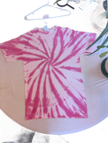 Pink Starburst Tie-Dye Tee