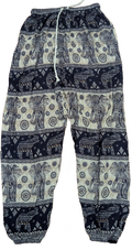 Elephant Print Yoga Pants