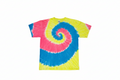 เสื้อยืดมัดย้อมลายก้นหอย