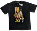 Avril Lavigne "Punk Princess" Acid Wash T-Shirt – Charcoal