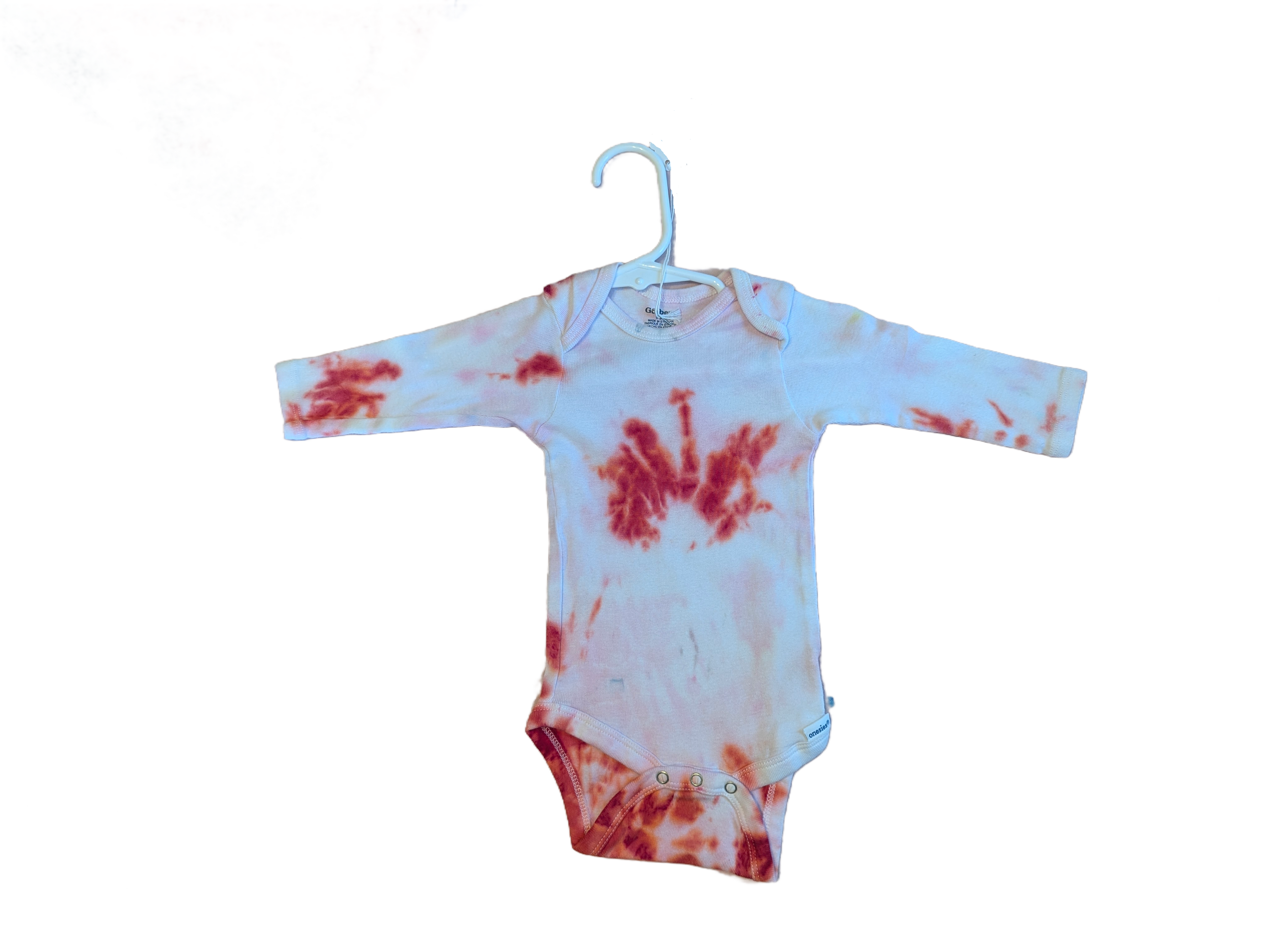 Tie-Dye Baby Onesie - Long Sleeve