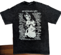 Kurt Cobain "20 Febbraio 1967" Italian Biography Acid Wash T-Shirt – Charcoal