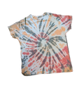 Pastel Spiral Tee - Yellow, Mint & Lavender
