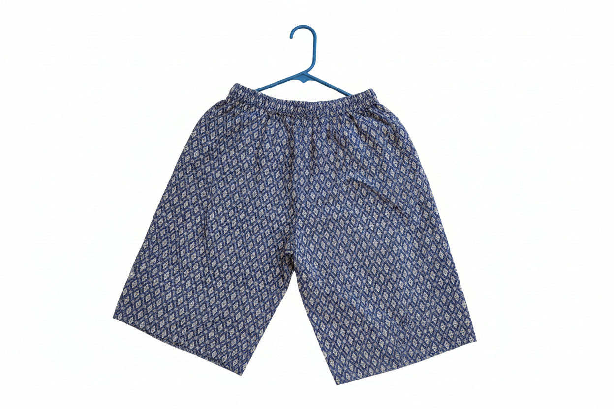 Thai Cotton Shorts – Diamond Pattern | Hand Selected in Thailand
