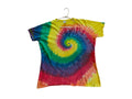 เสื้อยืดมัดย้อมลายก้นหอยสีรุ้ง – XL